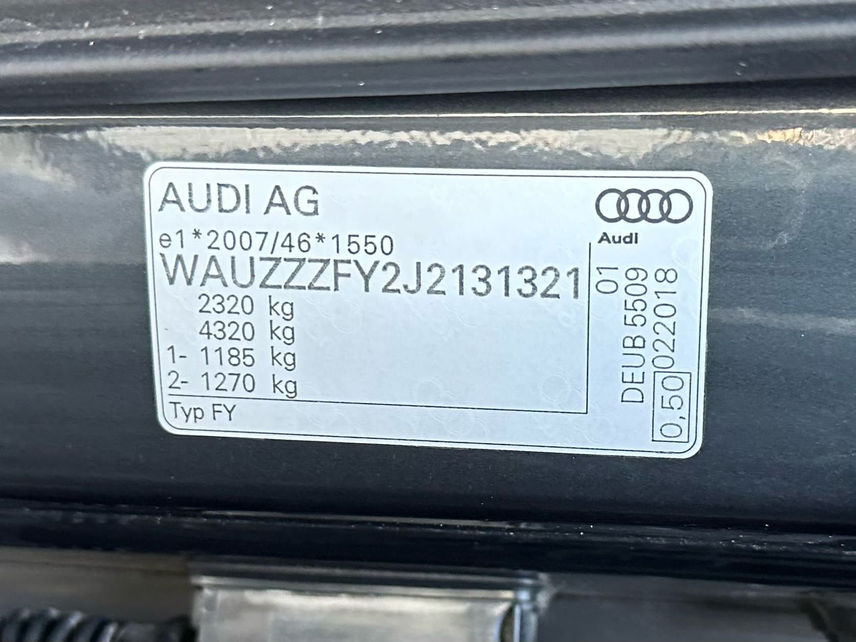 Audi Q5 2.0 TDI - Diesel - Manual - 192 050 km