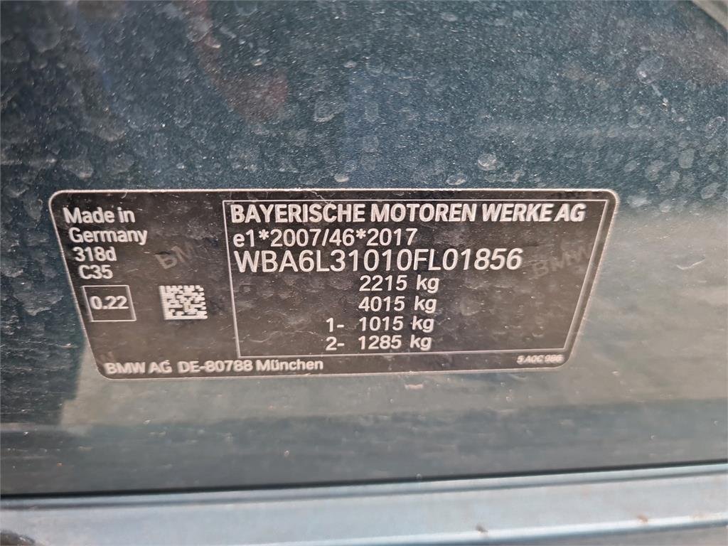 Bmw 3 Series 318d - Diesel - Automatic - 68 541 km