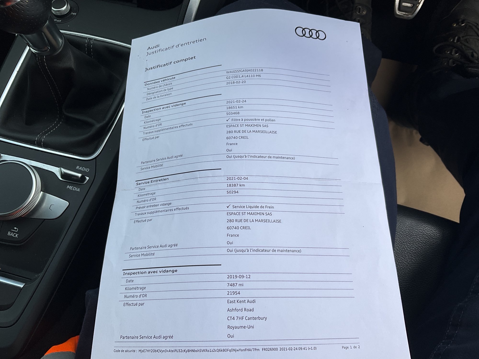 Audi Q2 1.4 TFSI - Benzine - Manual - 23 090 km