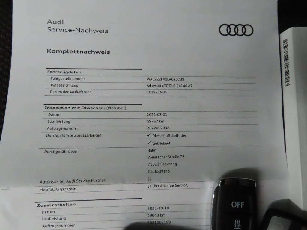 Audi A4 40 TDI - Diesel - Automatic - 97 983 km