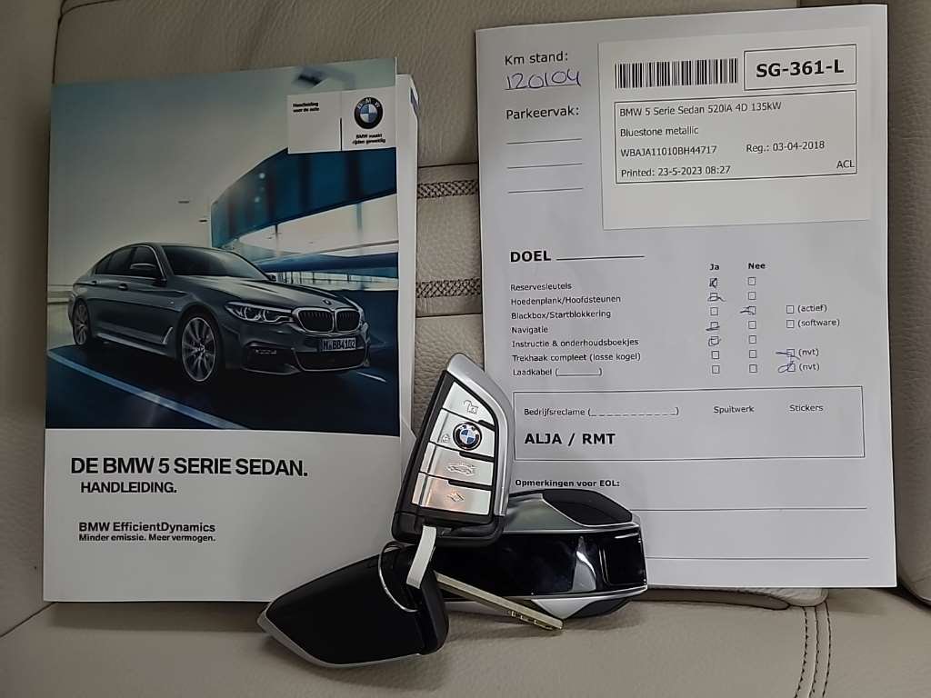 Bmw 5 Series 520i - Benzine - Automatic - 120 105 km