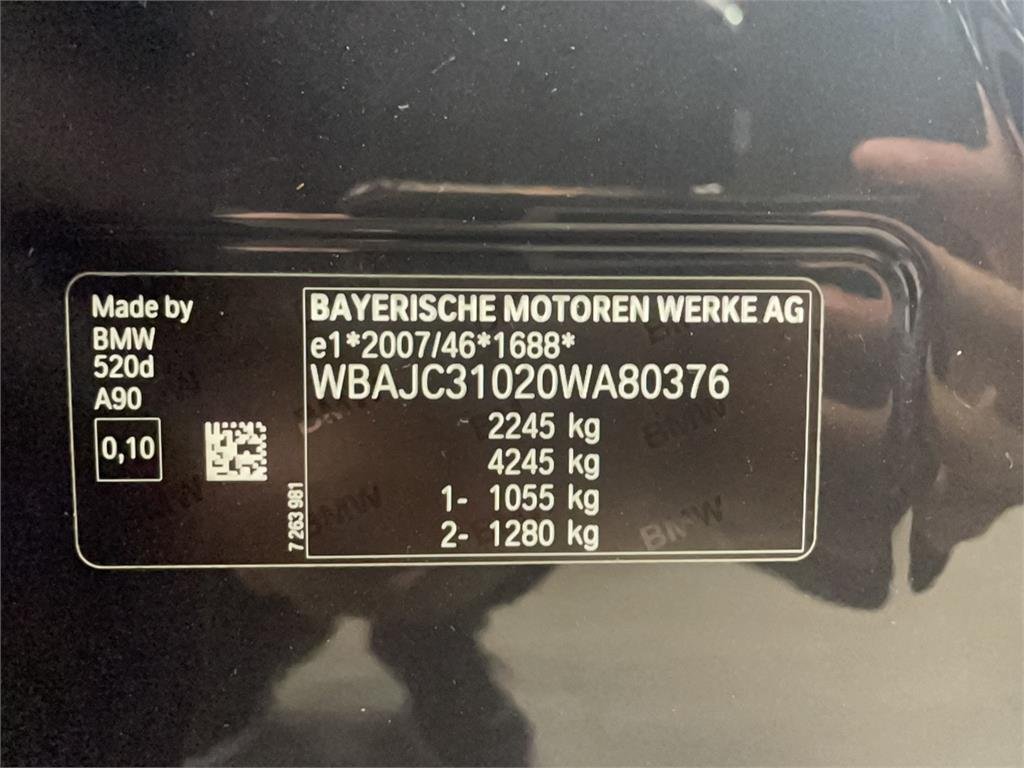 Bmw 5 Series 520d - Diesel - Automatic - 91 832 km