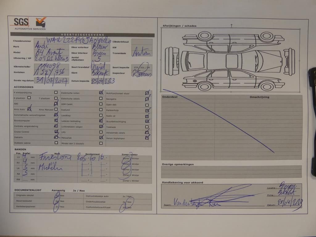 Audi A4 2.0 TDI - Diesel - Automatic - 114 098 km