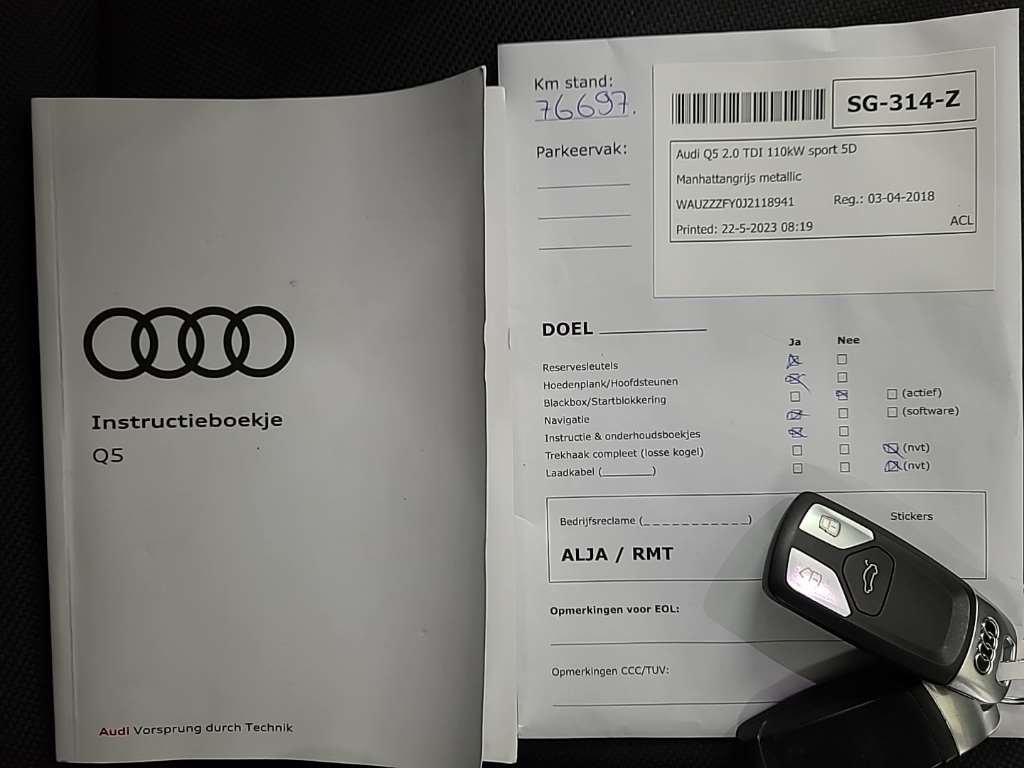 Audi Q5 2.0 TDI - Diesel - Manual - 76 697 km