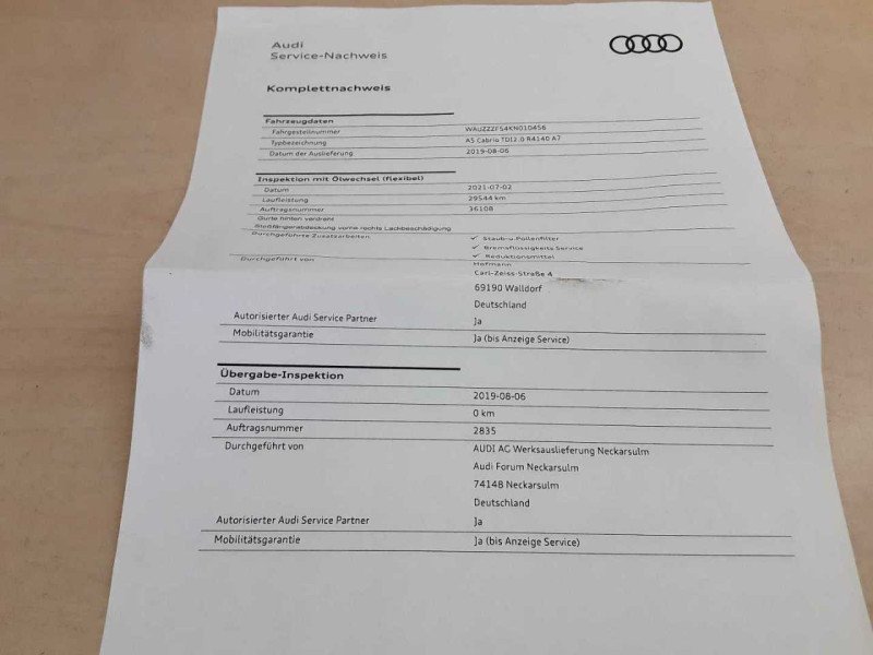 Audi A5 40 TDI - Diesel - Automatic - 52 256 km