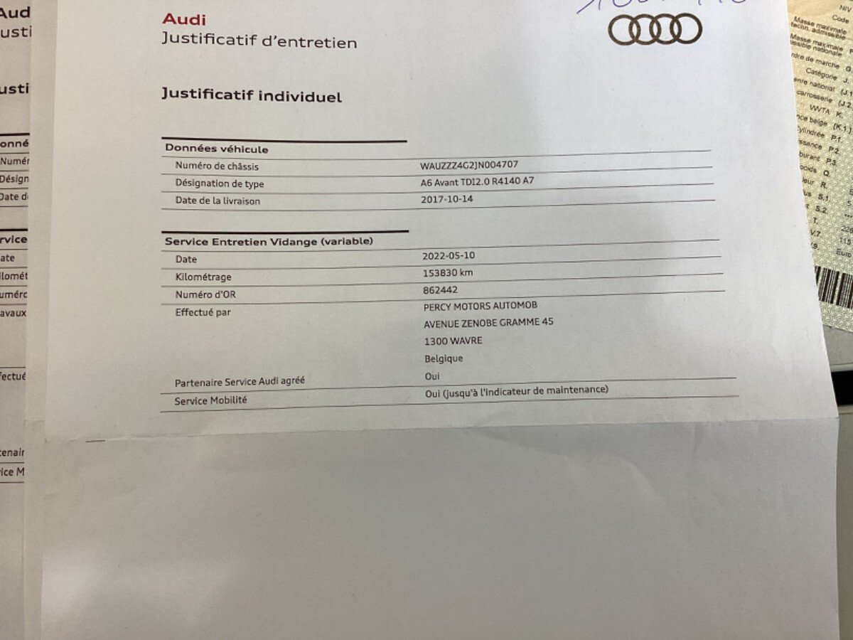 Audi A6 2.0 TDI - Diesel - Automatic - 182 800 km